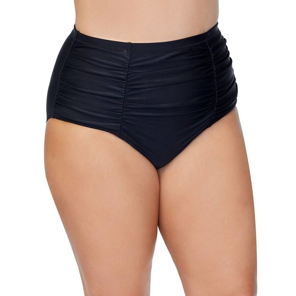 New Raisins Curve Plus Size Alicante Solids Costa Swim Bottom, US 16/18W - Picture 10 of 10